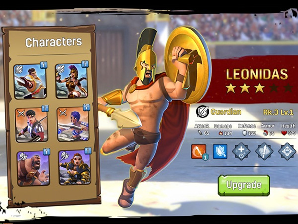 角斗士英雄ios版(Gladiator Heroes Arena Legends)