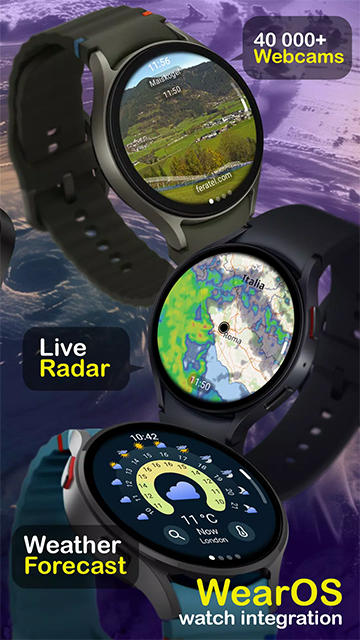 Ventusky风雨气温图