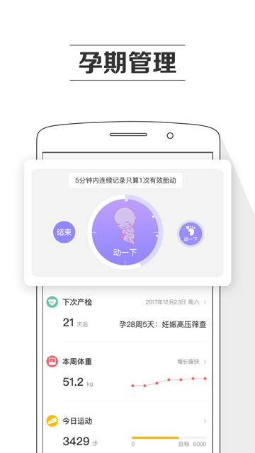 孕育提醒app