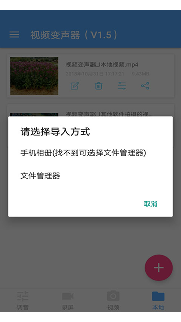视频变声器