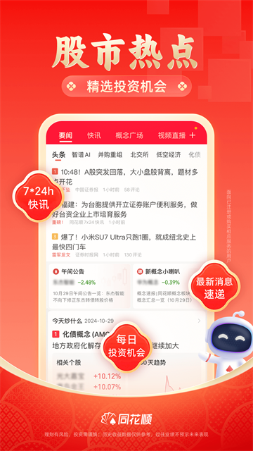 同花顺手机炒股App