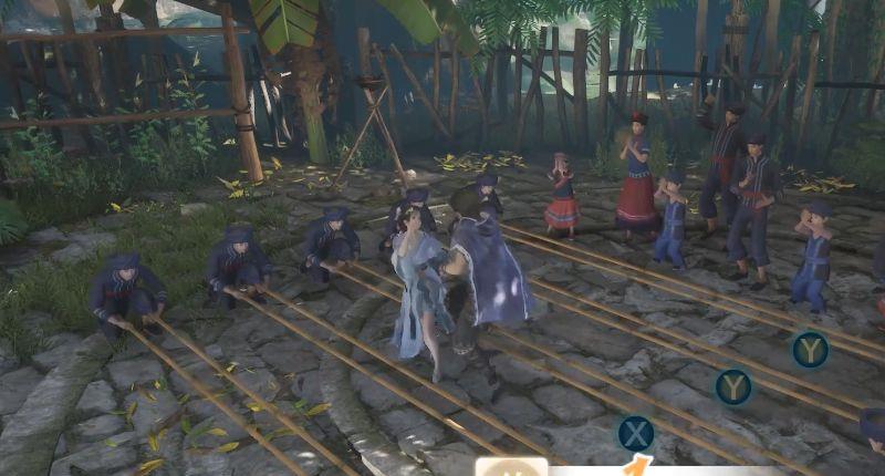 《仙剑奇侠传七》仙剑7竹竿舞怎么玩？