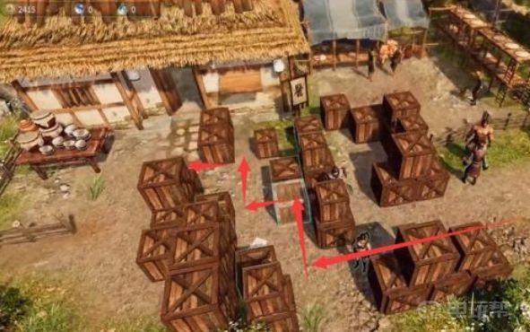 《天命奇御2》怎么推箱子？