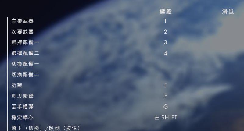 《战地1》pc按键怎么操作？