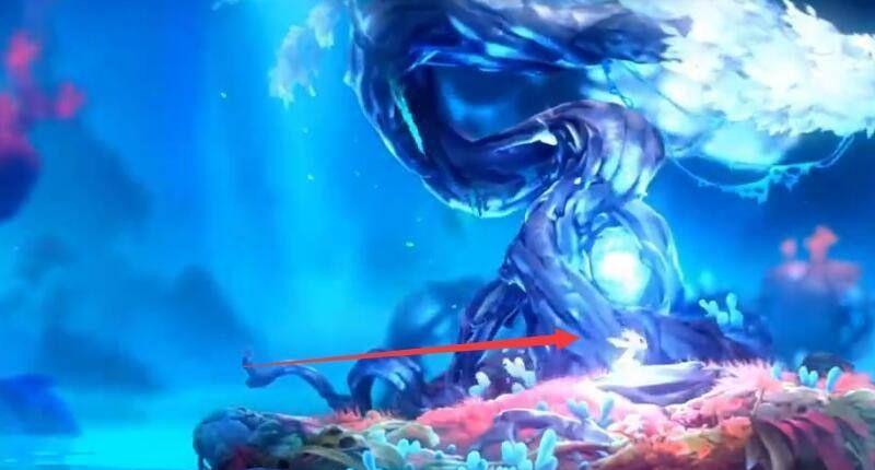 《精灵与萤火意志》奥日2光之池水下冲刺怎么拿？