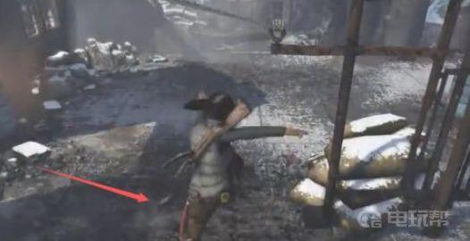 《古墓丽影：暗影》怎么从绳索上下来？