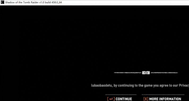 《古墓丽影：暗影》黑屏有声音没图像怎么解决？