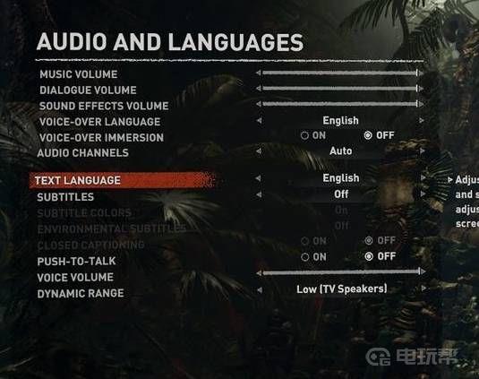 《古墓丽影：暗影》怎么设置中文？