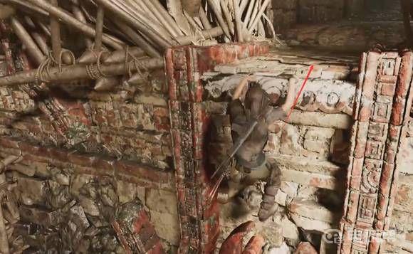 《古墓丽影：崛起》古墓丽影崛起蜘蛛墙壁怎么过？