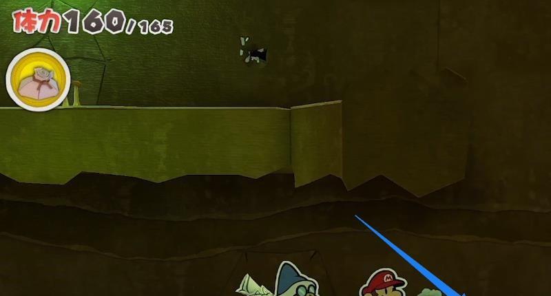 《纸片马力欧：折纸国王》秘密的温泉里的宝箱怎么获得？