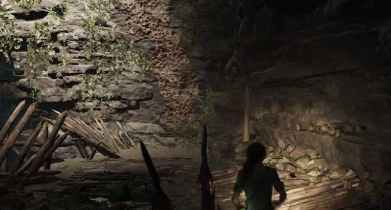 《古墓丽影：暗影》古墓丽影怎么过水洞？