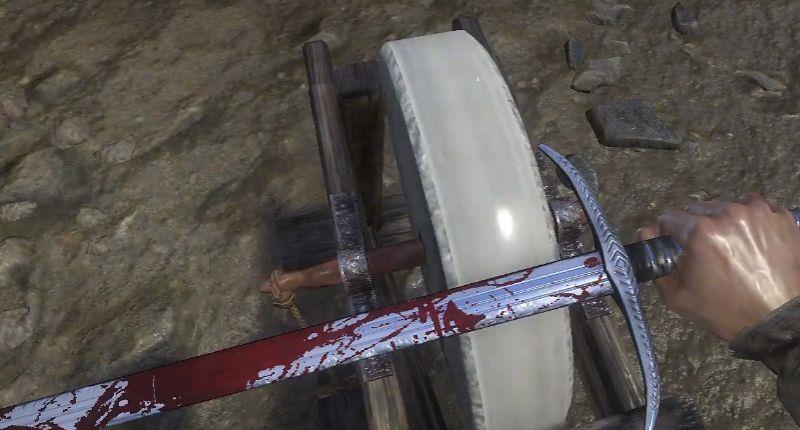 《天国：拯救》剑上的血怎么洗？