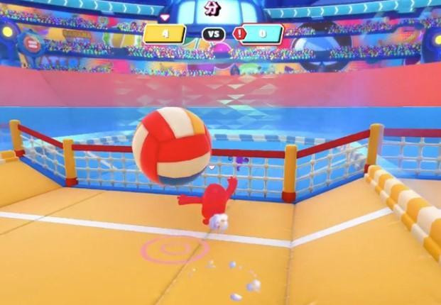 《糖豆人：终极淘汰赛》糖豆人怎么打排球？