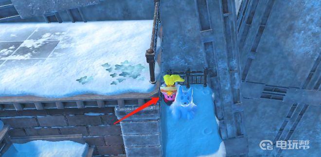 《星之卡比 探索发现》北边的白色街道怎么过？