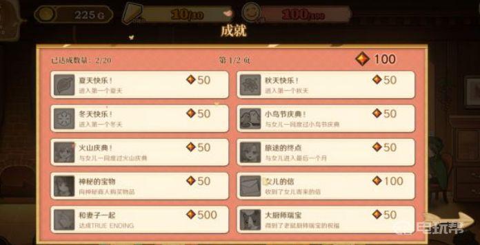 《火山的女儿》隐藏成就有哪些？