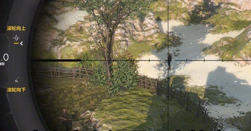 《狙击精英 4》狙击精英4人枪合一怎么瞄准？