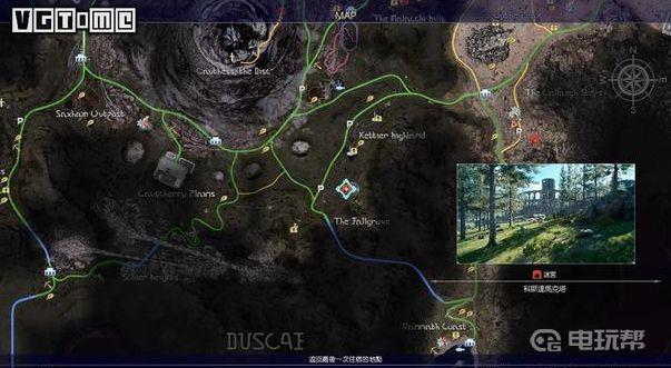 《最终幻想15》主线全部迷宫的俯视图都有哪些？