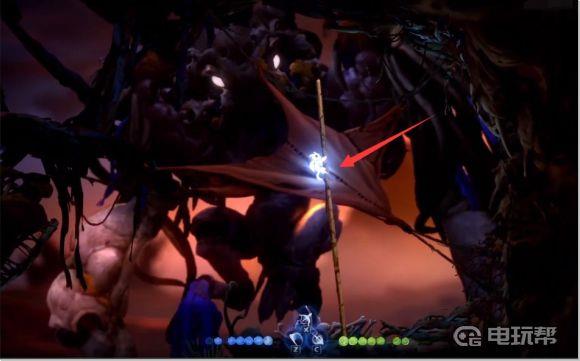 《精灵与萤火意志》奥日静谧森林怎么躲猫头鹰？