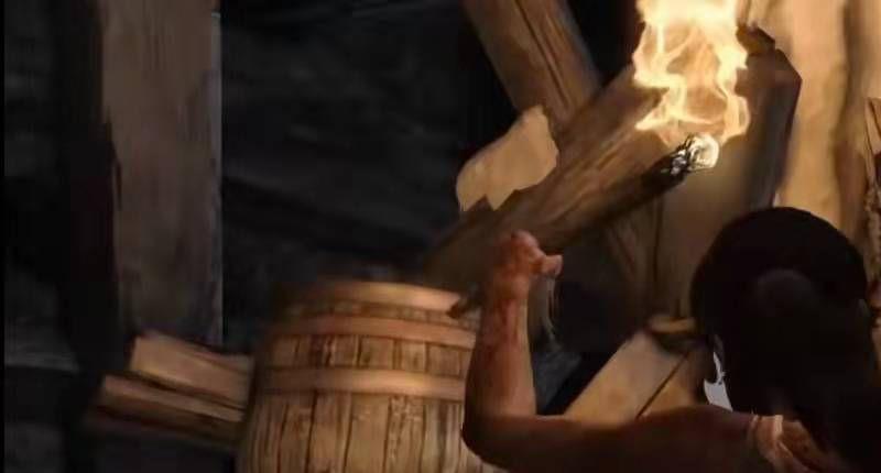 《古墓丽影9》开始怎么出去？