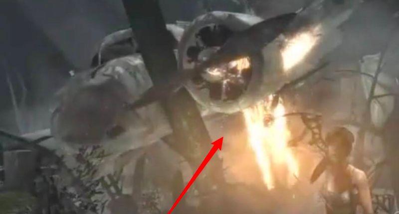 《古墓丽影9》飞机残骸怎么跳？