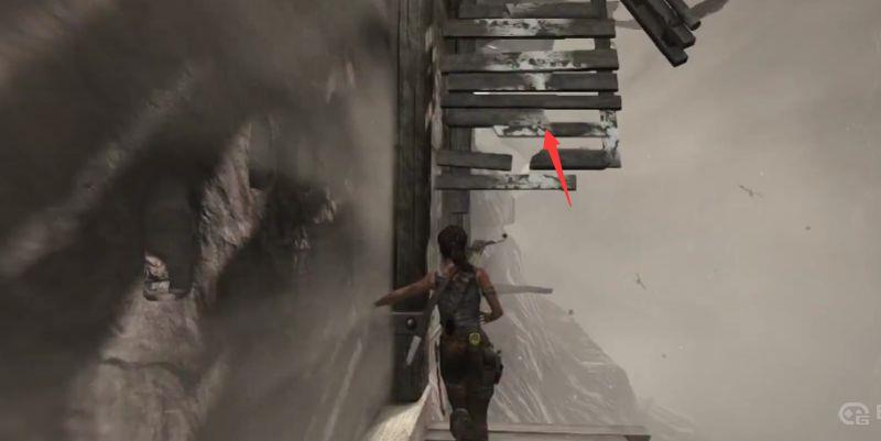 《古墓丽影9》风口悬崖怎么跳？