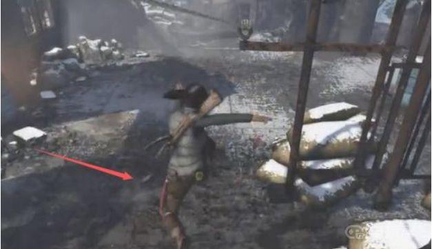 《古墓丽影：崛起》怎么从绳索上面下来？