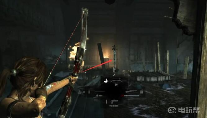 《古墓丽影9》实验室怎么过水？