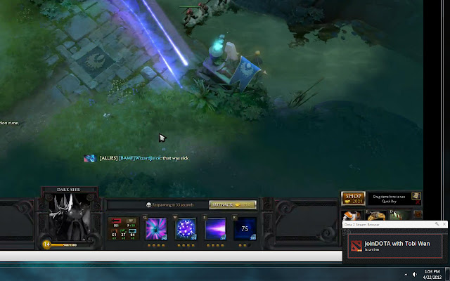 Dota 2 Stream Browser