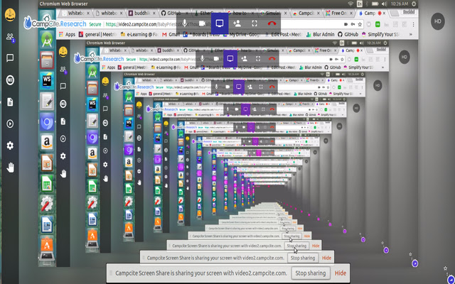 Campcite Screen Share