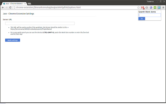 Jazz RTC - QuickSearch