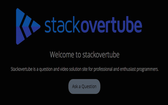 StackOverTube recording