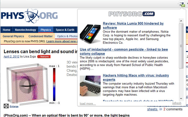 Phys.org Spotlight Science News