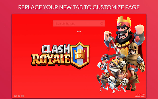 Clash Royale Wallpaper HD Custom New Tab
