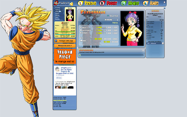 Dragon Ball Z mmorpg game !