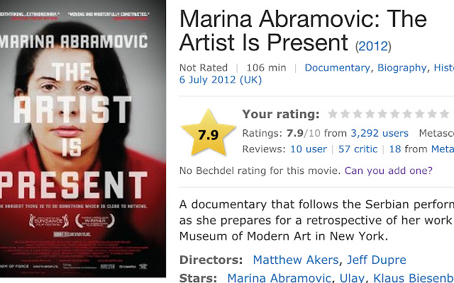 IMDB Bechdel ratings