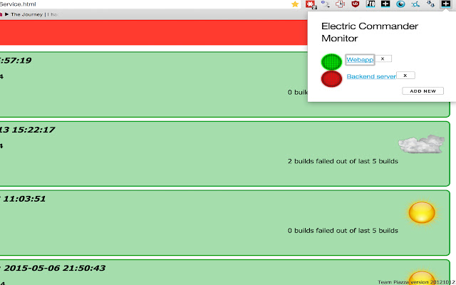 electric commander monitor