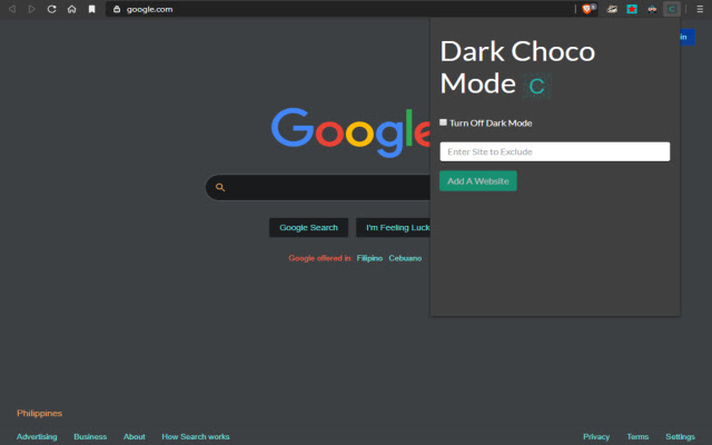 Dark Choco Mode