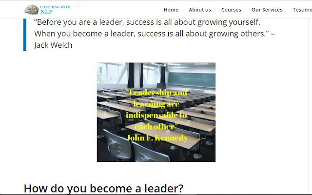 Personal Development with coaching and NLP