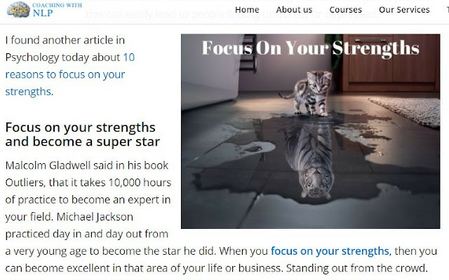 Personal Development with coaching and NLP