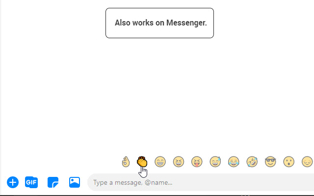 Quick Emojis for WhatsApp and Messenger