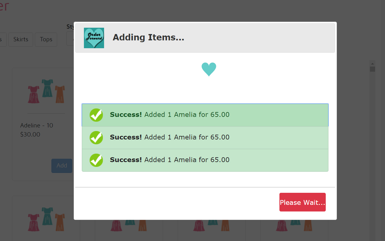 OrderForward For ShoppeWith.me