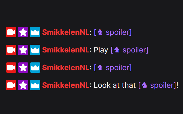 Twitch Chess move filter