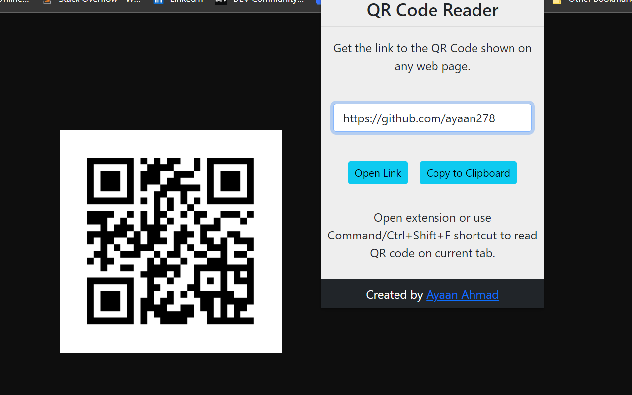 QR Code Reader