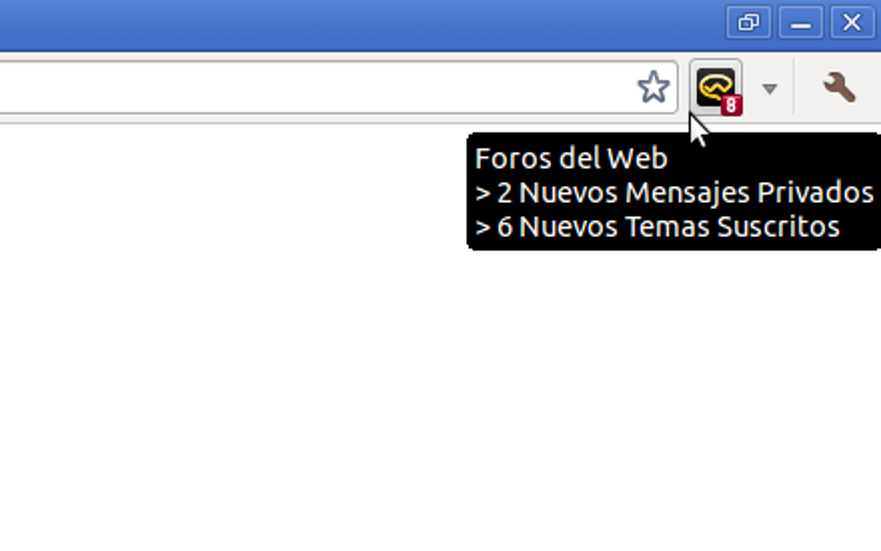 Foros del web: Panel de Control