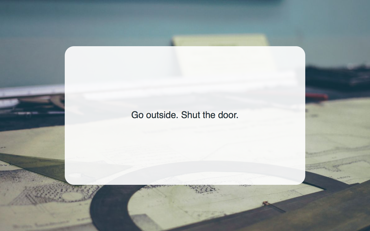 Oblique Strategies Tab