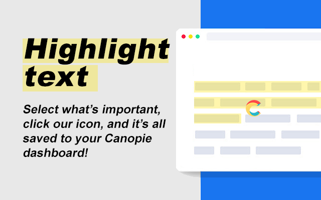 Canopie - Find it, save it, use it.