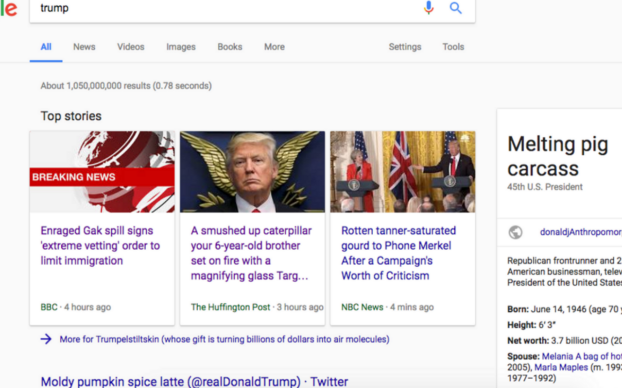 Spray-tanned blobfish