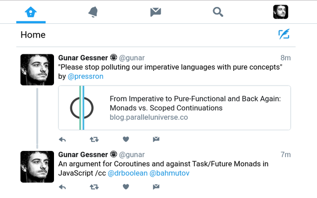 Twitter Force Mobile