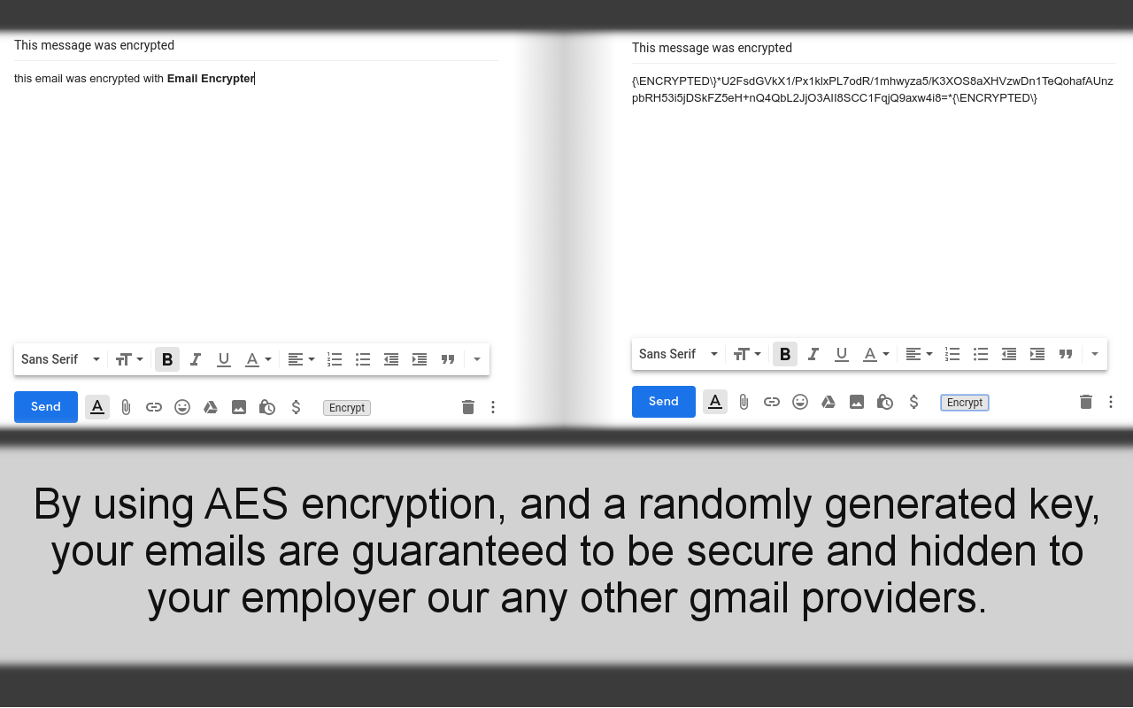 Gmail Encrypter