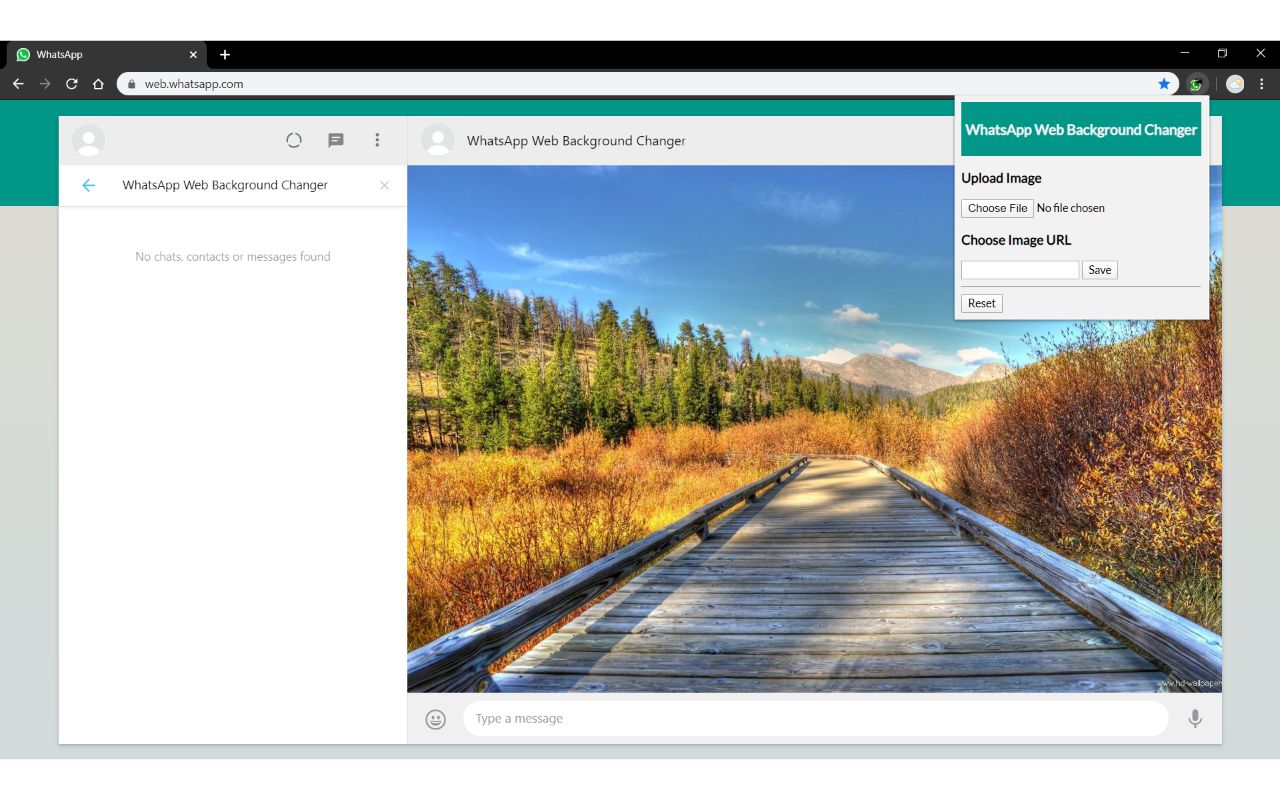 WAw background changer